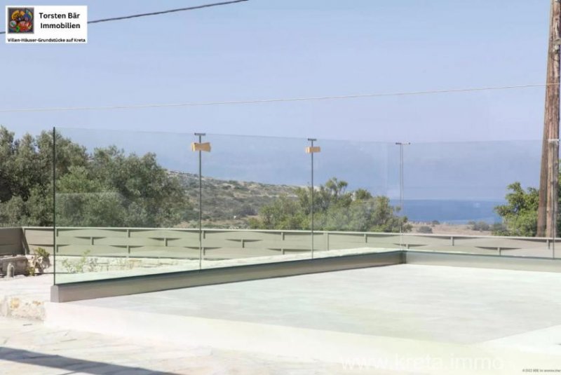 Pitsidia Moderne Steinvilla mit Panoramablick über das Meer – Pitsidia, Südkreta Haus kaufen